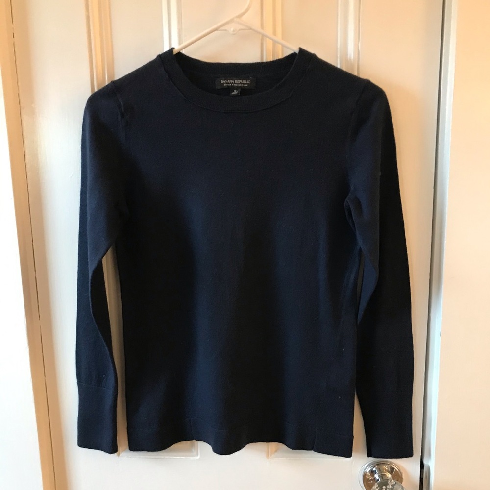 Banana Republic extra fine merino wool sweater